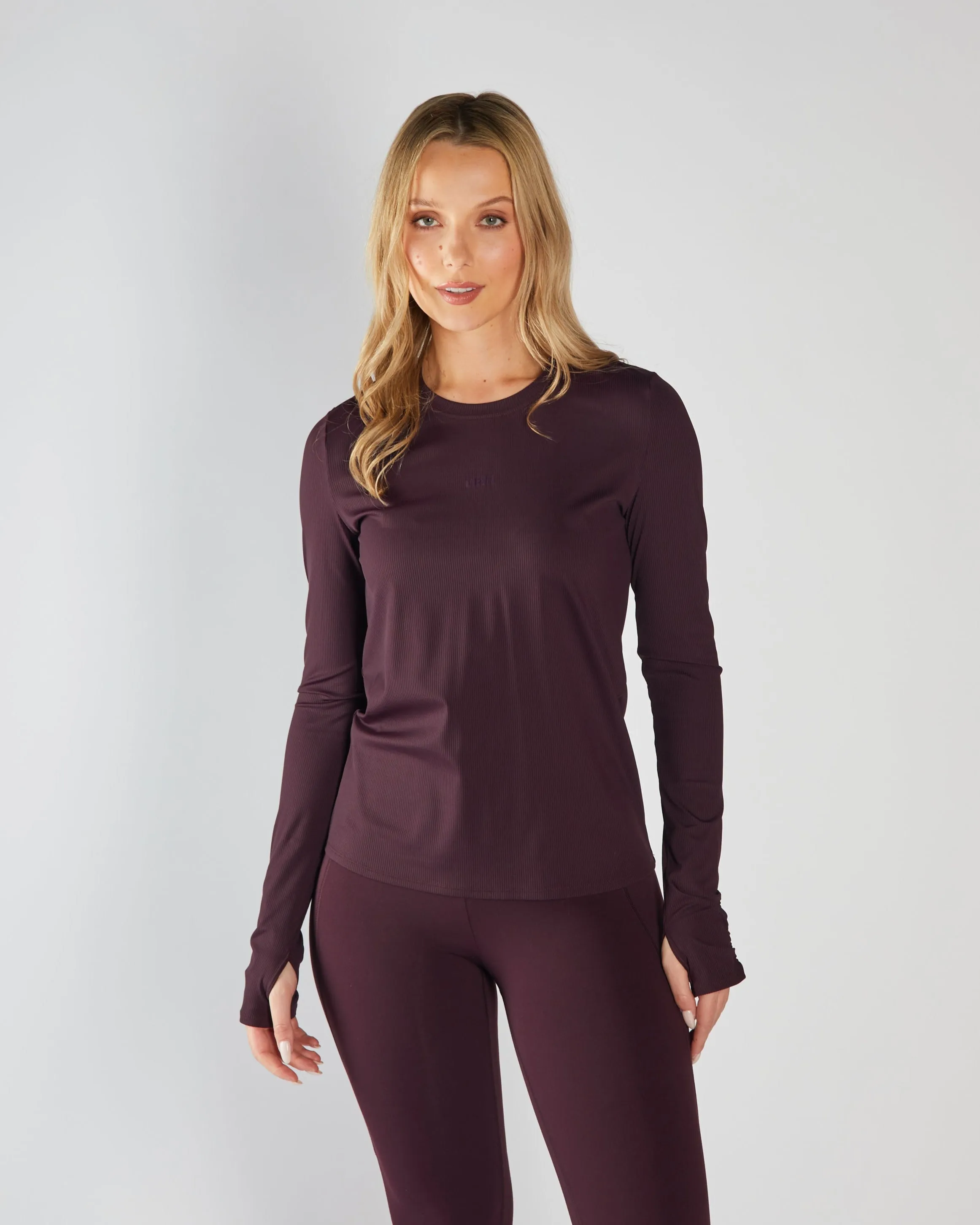 Comfortable And Versatile Lyra LS Top Plum