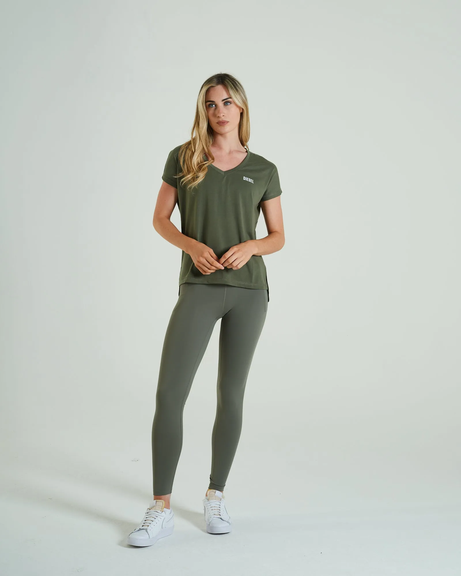 Retreat T-shirt Olive Green Quick Dry Performance