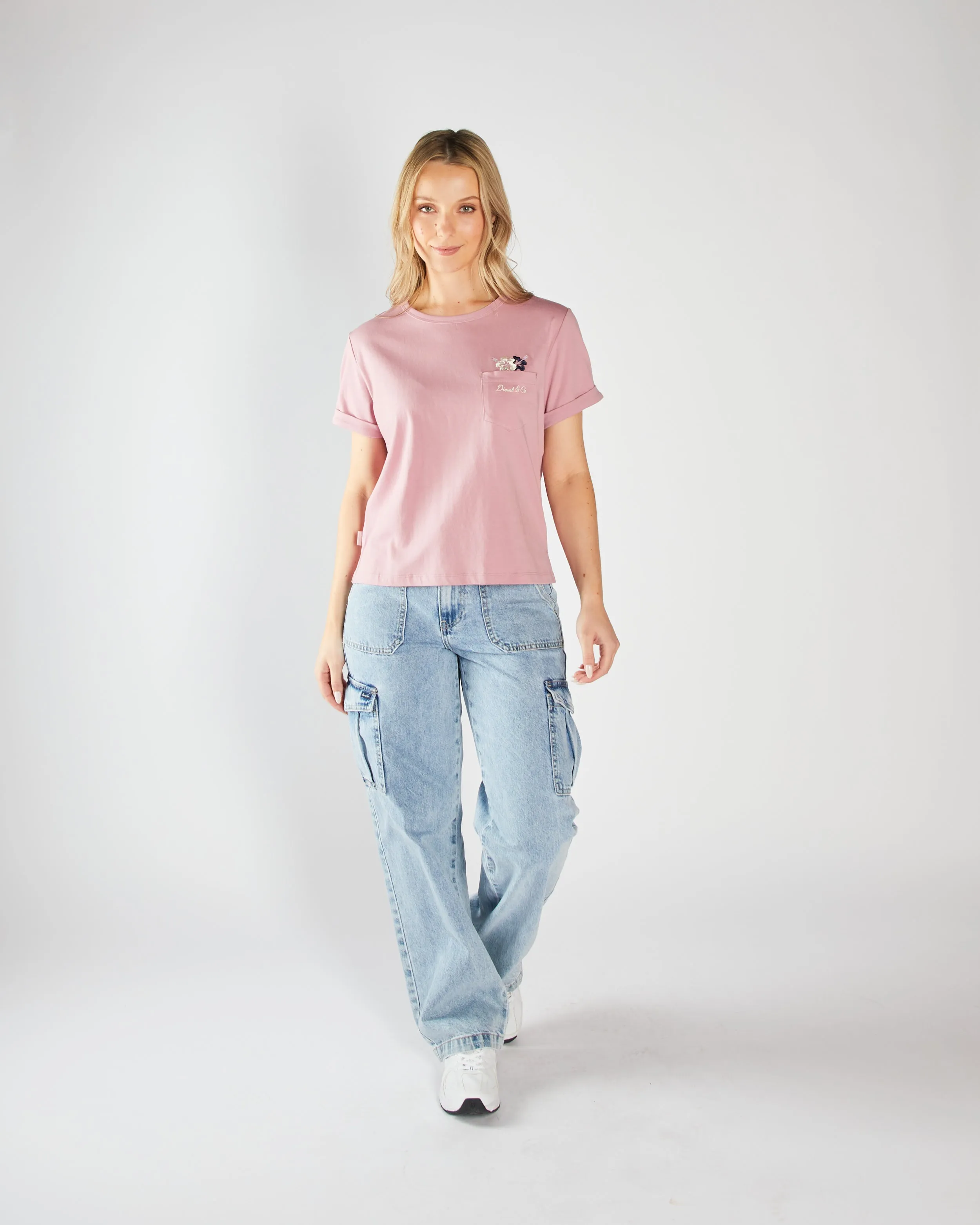 Seasonal Casual Freesia Tee Lilas