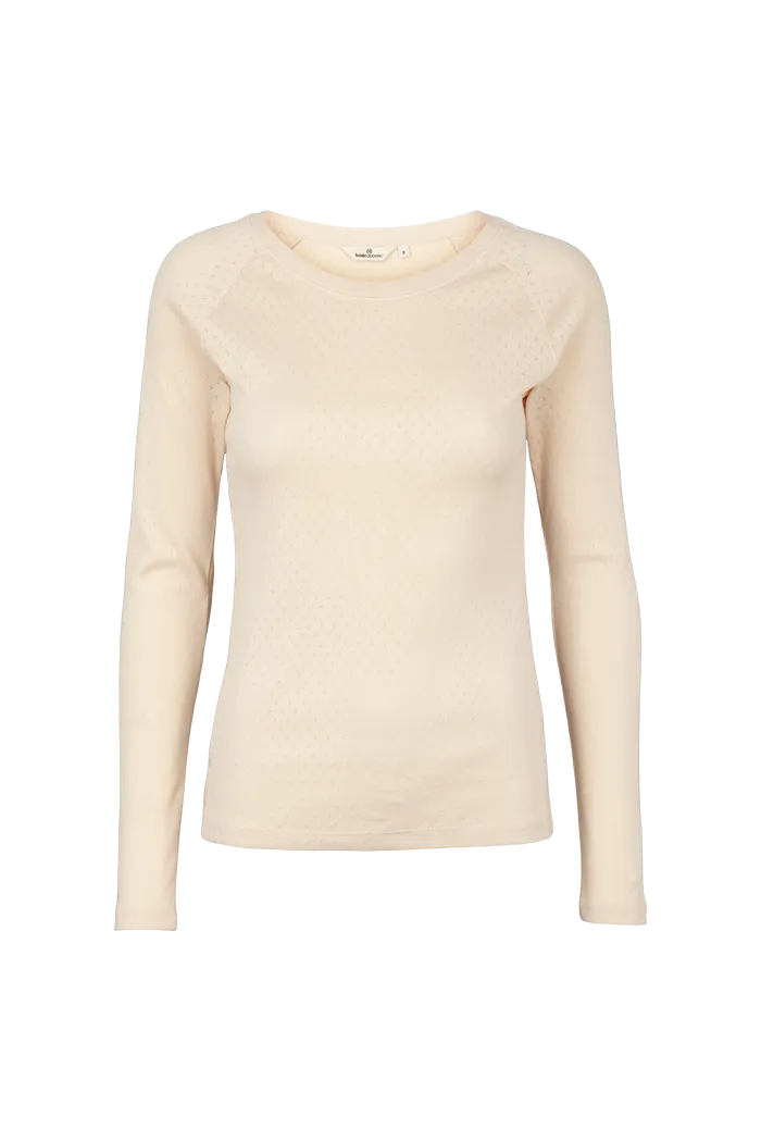 Arense LS Tee - Sand Dollar Quick Fit weekday wear