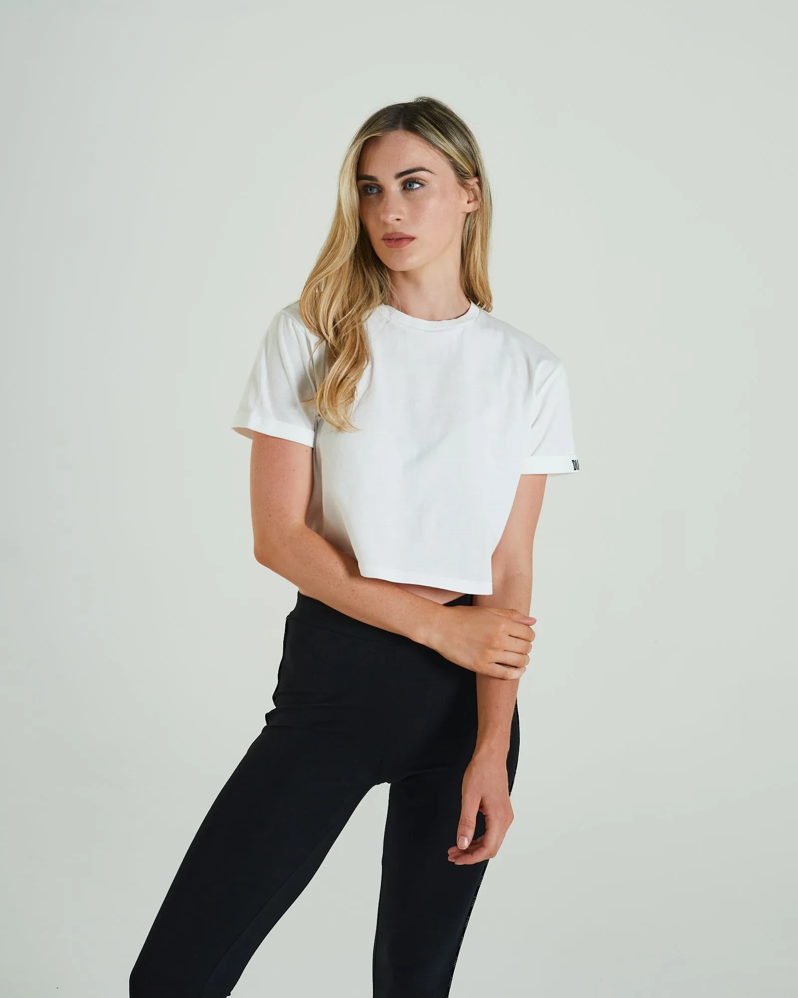 warm weather QuickDry Material Ricky T-Shirt Dove White