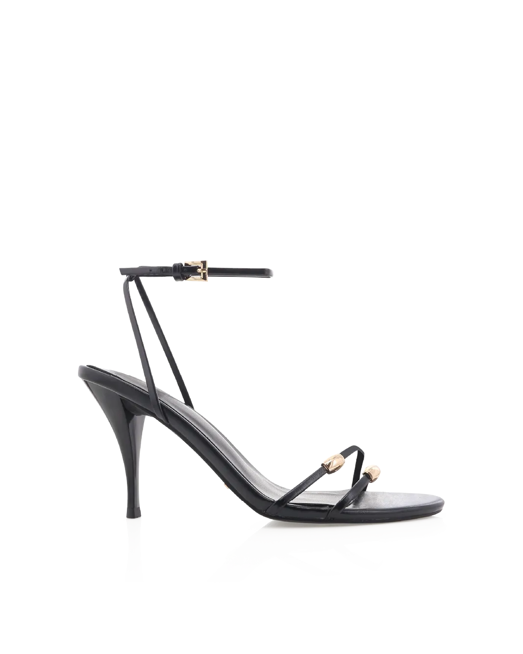 ROBIN - BLACK SHINE Comfortable Stilettos Dynamic Feel