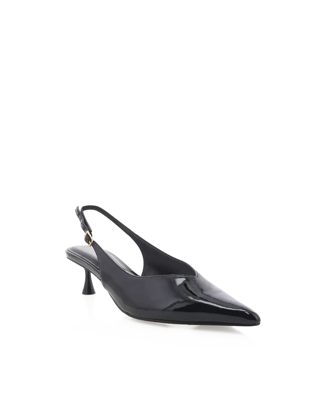 light texture SELAH - BLACK PATENT