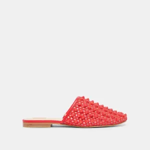 ROVA BEAD FLATS CHILI BEADED MESH Style Meets Comfort Footwear Versatile Cushioning