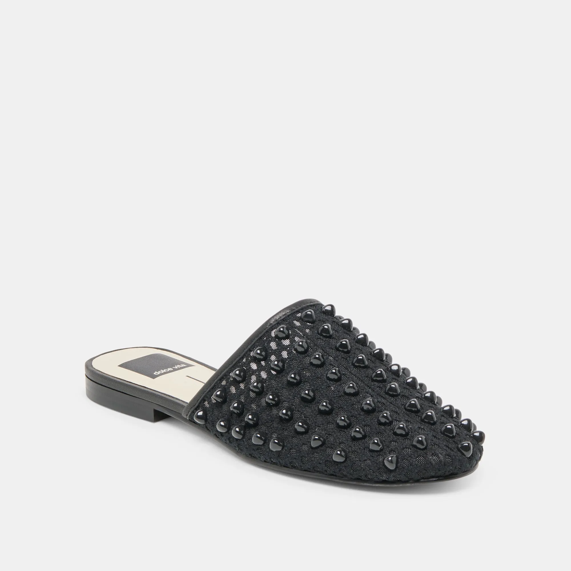 Hidden Spot ROVA BEAD FLATS ONYX BEADED MESH