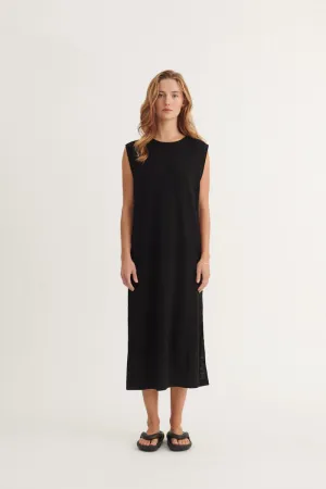 Ryda Tank Dress - Black Resort Outfit