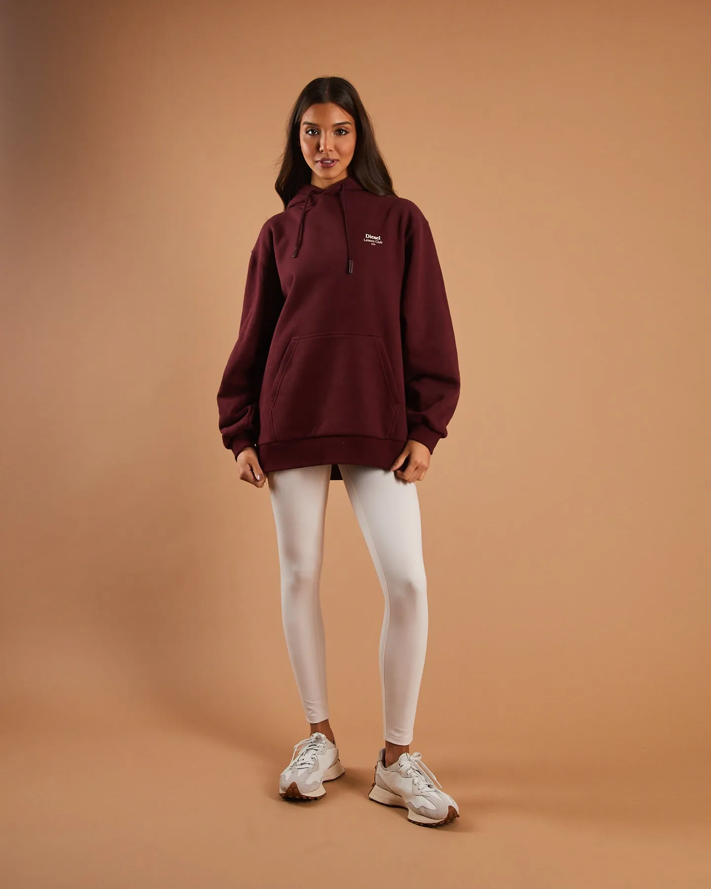 Samara Hood Deep Maroon Active Wearable Chill Style