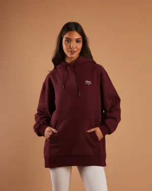 Graduation wear Casual Style Samara Hood Deep Maroon