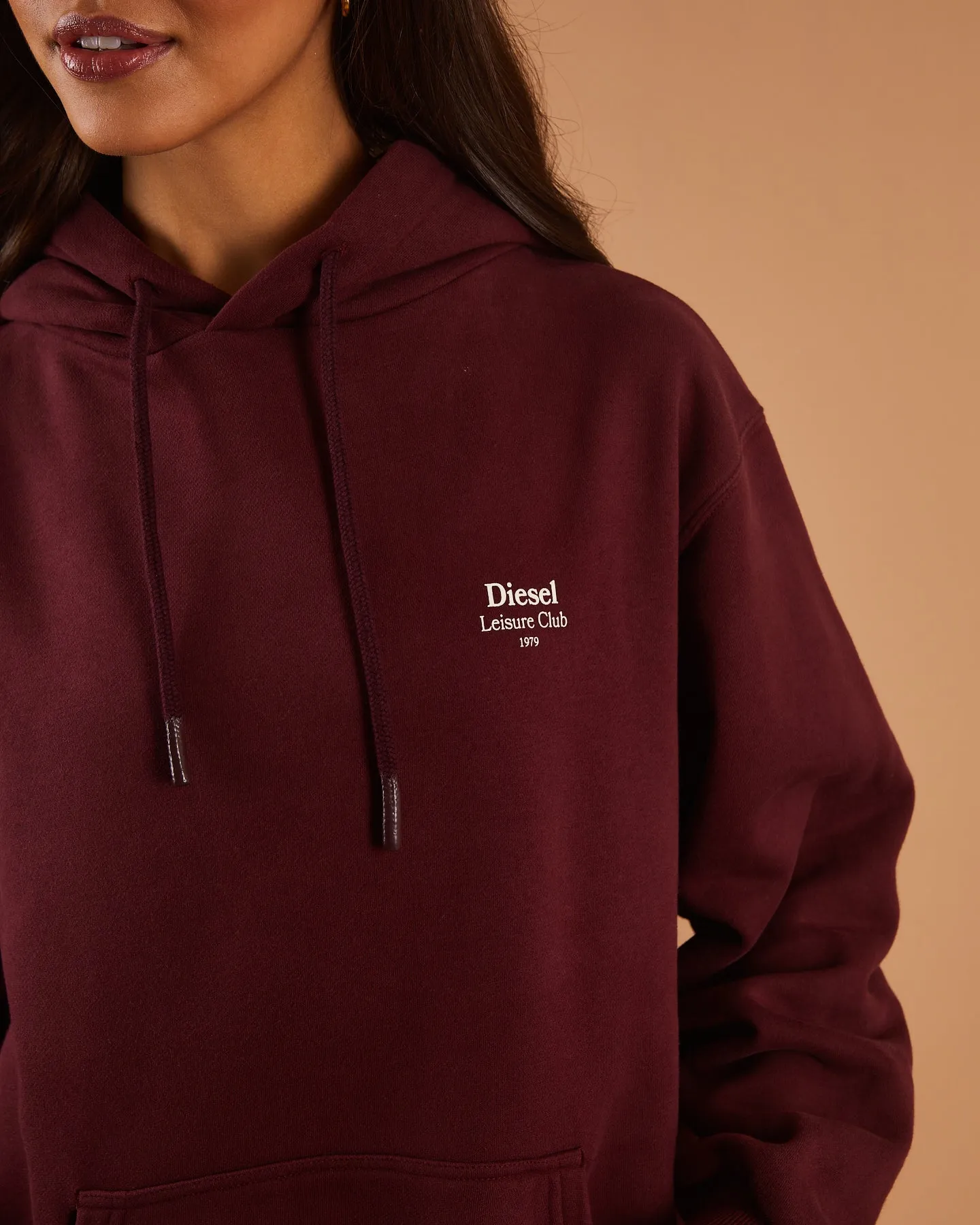 Effortless Style Samara Hood Deep Maroon