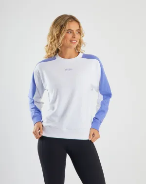Fresh Relaxed Sania Sweatshirt Optic White