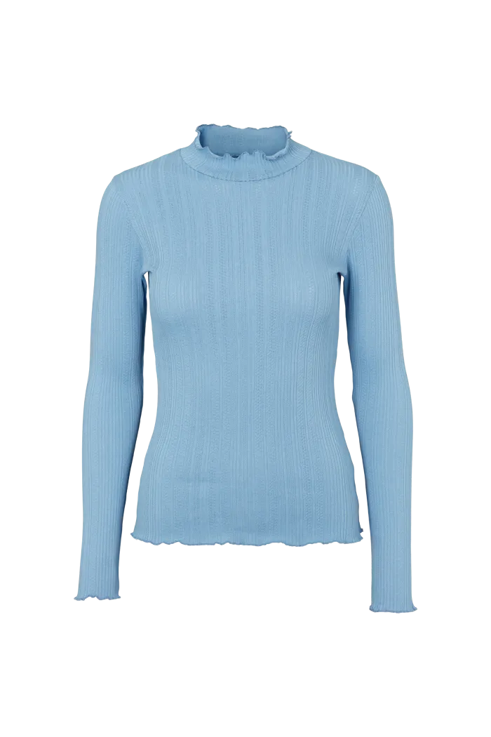 Soft Stretch Fit Unisex Fit Scala H. Neck - Ashleigh Blue