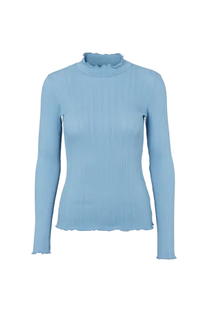 Scala H. Neck - Ashleigh Blue Cozy Layer Effortless Look