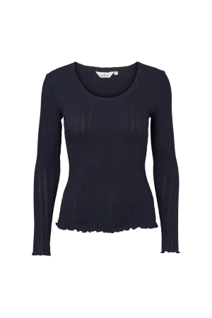 Non Restrictive Fit Scala LS Tee - Sky Captain