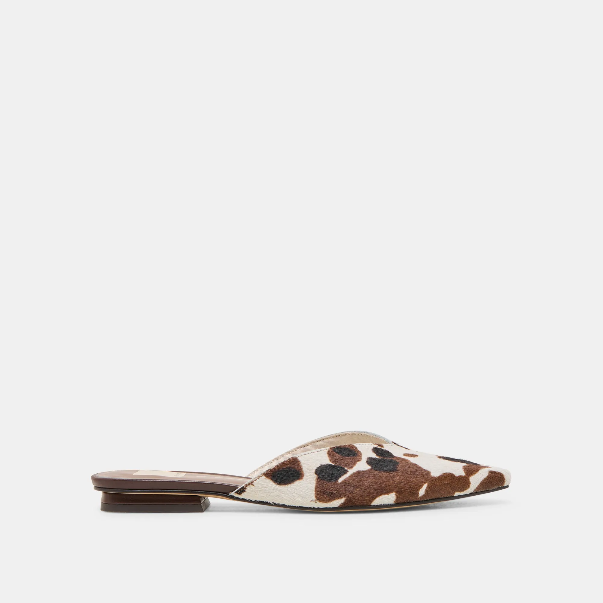 ELM FLATS COCOA TAURUS CALF HAIR synthetic material