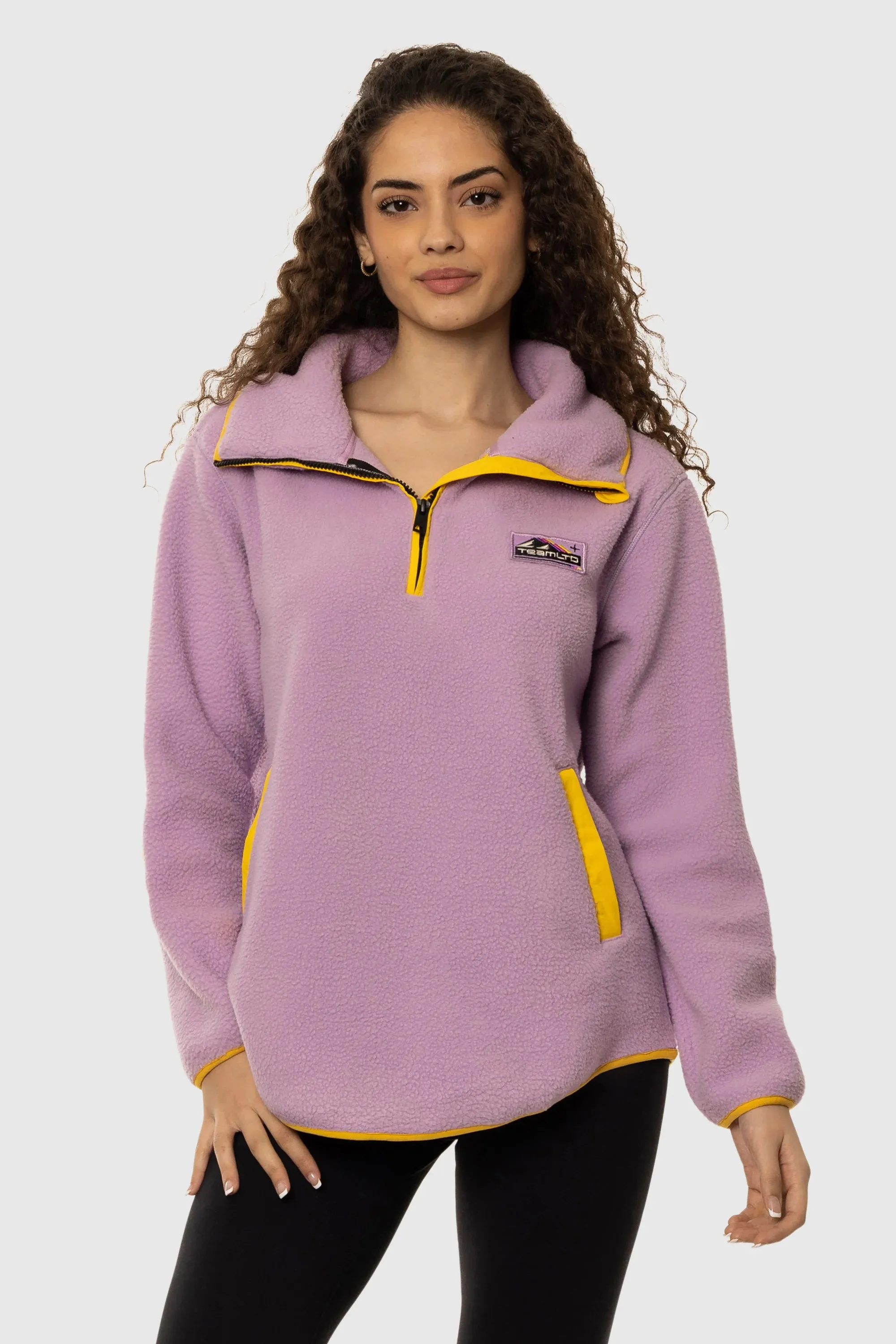 Sherpa 1/4 Zip Cozy Chic Urban Essential