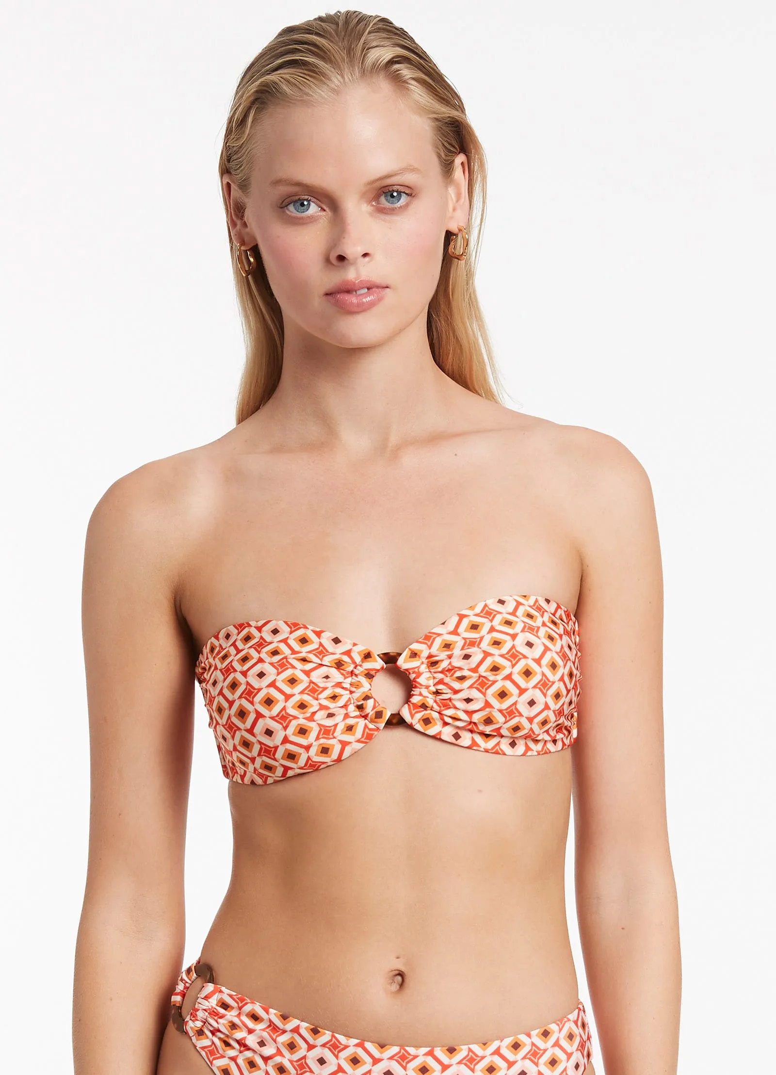 Playa Trim Bandeau - Fiamma Double Layer Lining