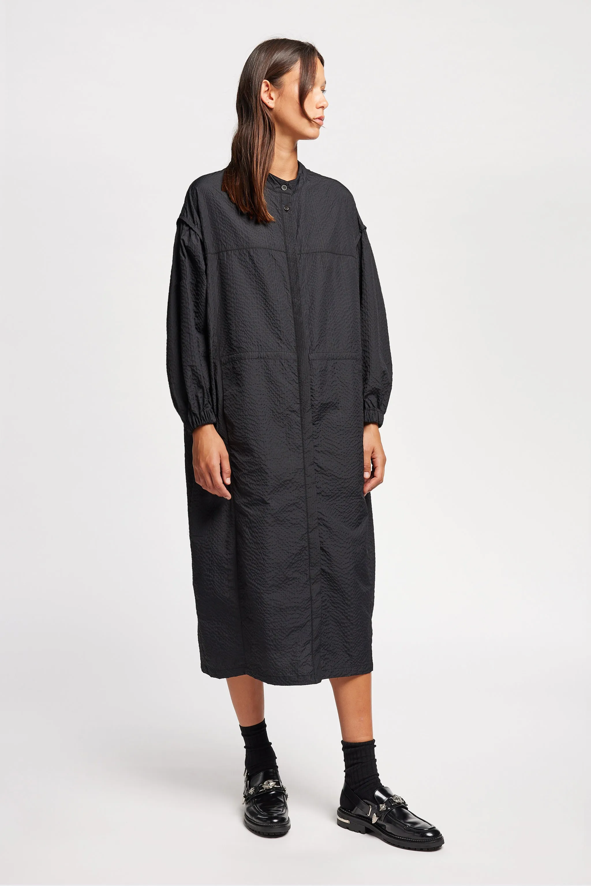 Soft Colorway Parapet Dress Jet Black