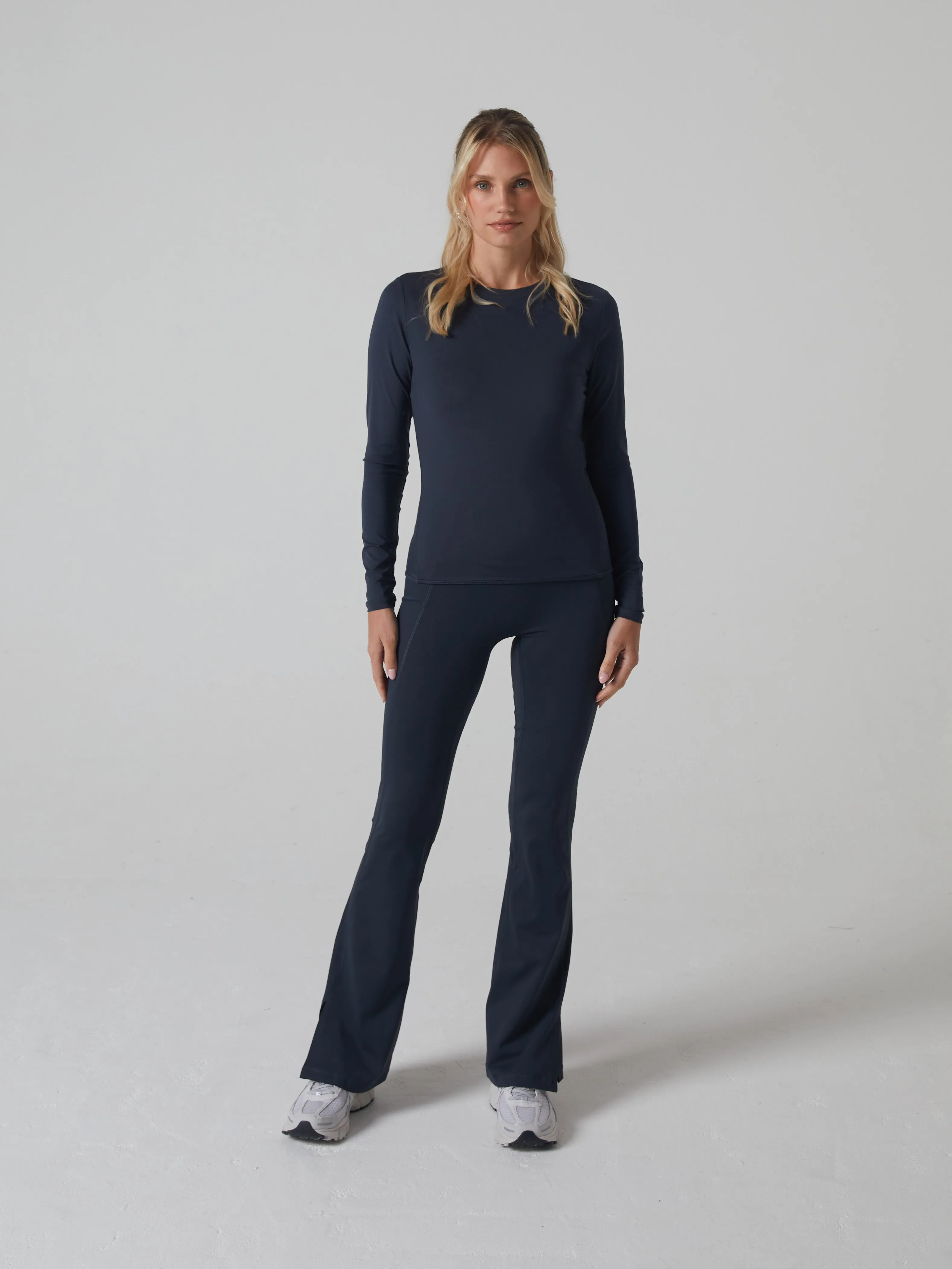 Teenager fashion Light Flex Thalia Long Sleeve Top Deep Graphite