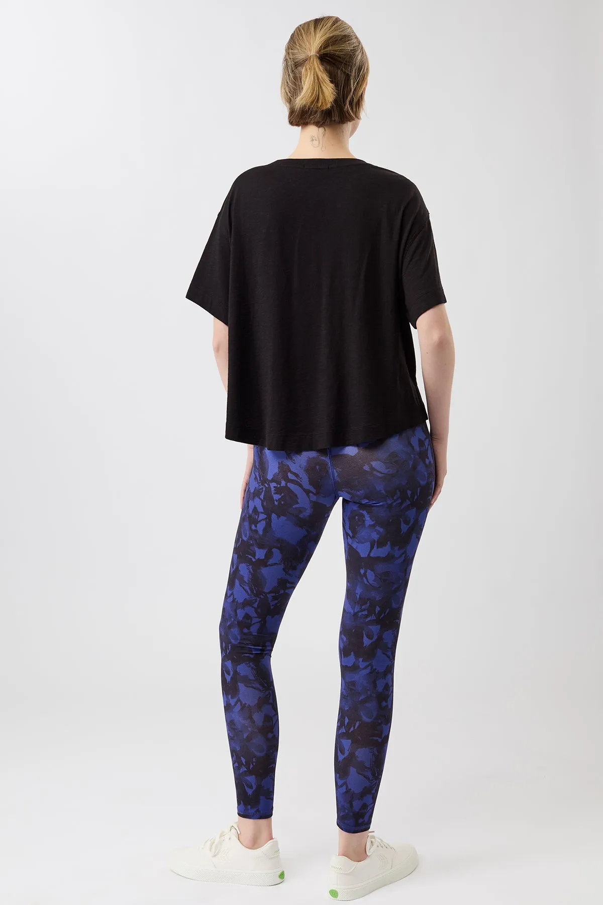 Printed Leggings - Saphir Sparkle vivid color