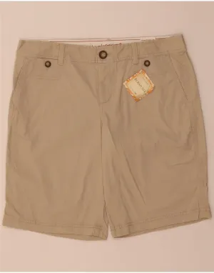Weekend Casual DOCKERS Womens Bermuda Bermuda Shorts US 10 Large W32  Beige Cotton