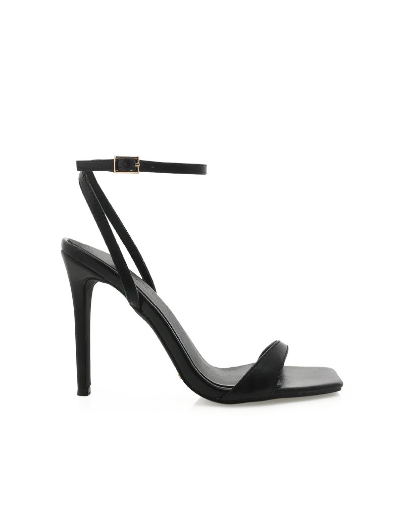 GLAM - BLACK Patent Look Stylish Design