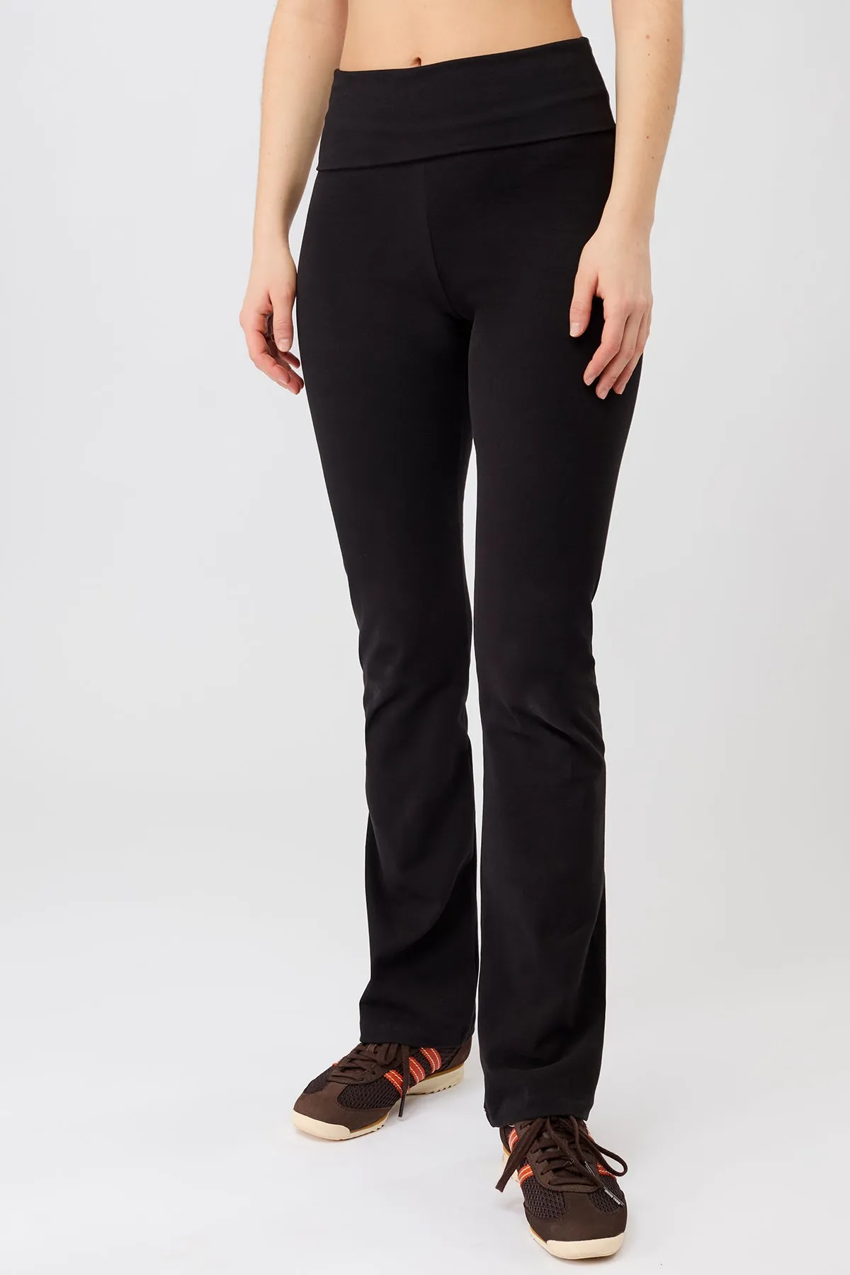 Urban Commuter Moisture Wicking All Ages Park Run Classic Rolldown - Black, GOTS