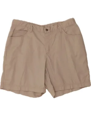 LEE Womens Riders Denim Shorts US 18 2XL W36  Beige Cotton Camouflage Print