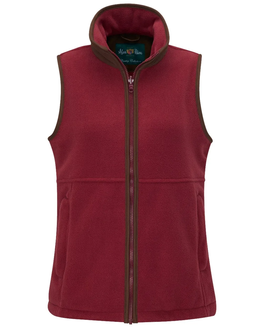 Alan Paine Aylsham Ladies Fleece Gilet Clearance Wrinkle Resistant Care