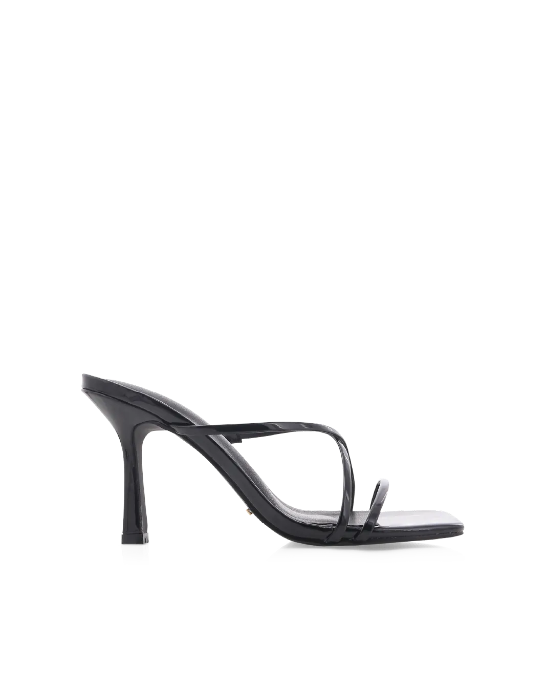 Bridal Stiletto Shoes SAIGE - BLACK PATENT