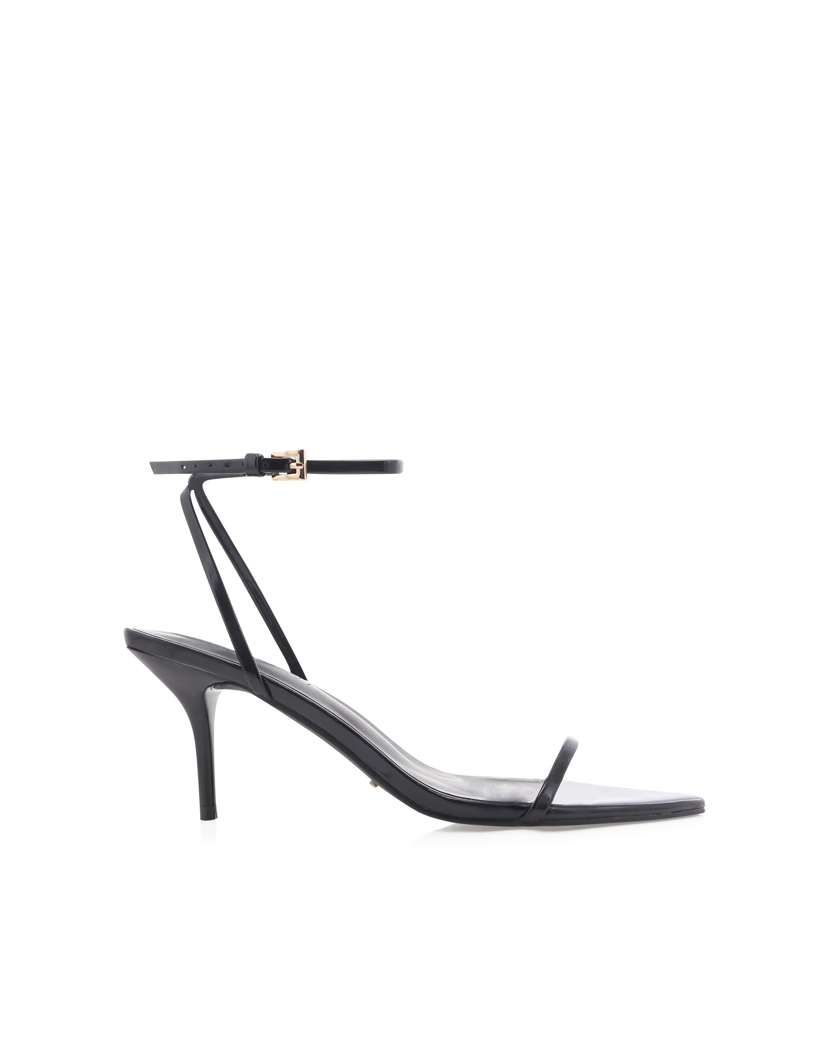 KASSIANI - BLACK PATENT Bridal Stilettos