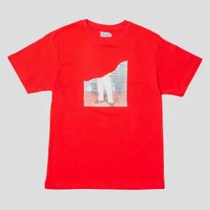 Cozy Design Fit Hoddle Scrapbook Tee - Red