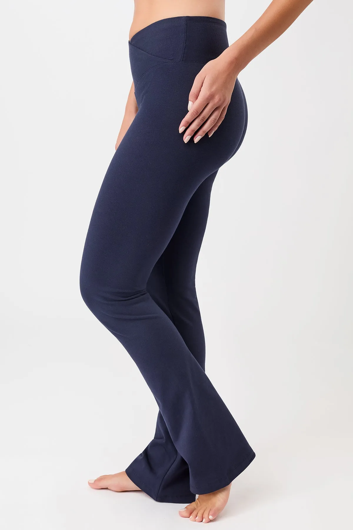 Envelope Flared Pants - Night Sky, GOTS Hypoallergenic Lining