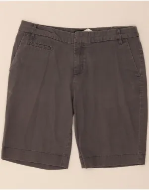 Seamless Side Panels Neutral Shade PATAGONIA Womens Chino Shorts US 8 Medium W30  Grey Cotton