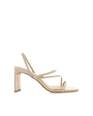 GENNA - NUDE PATENT Anti Slip Sole high heel sandals