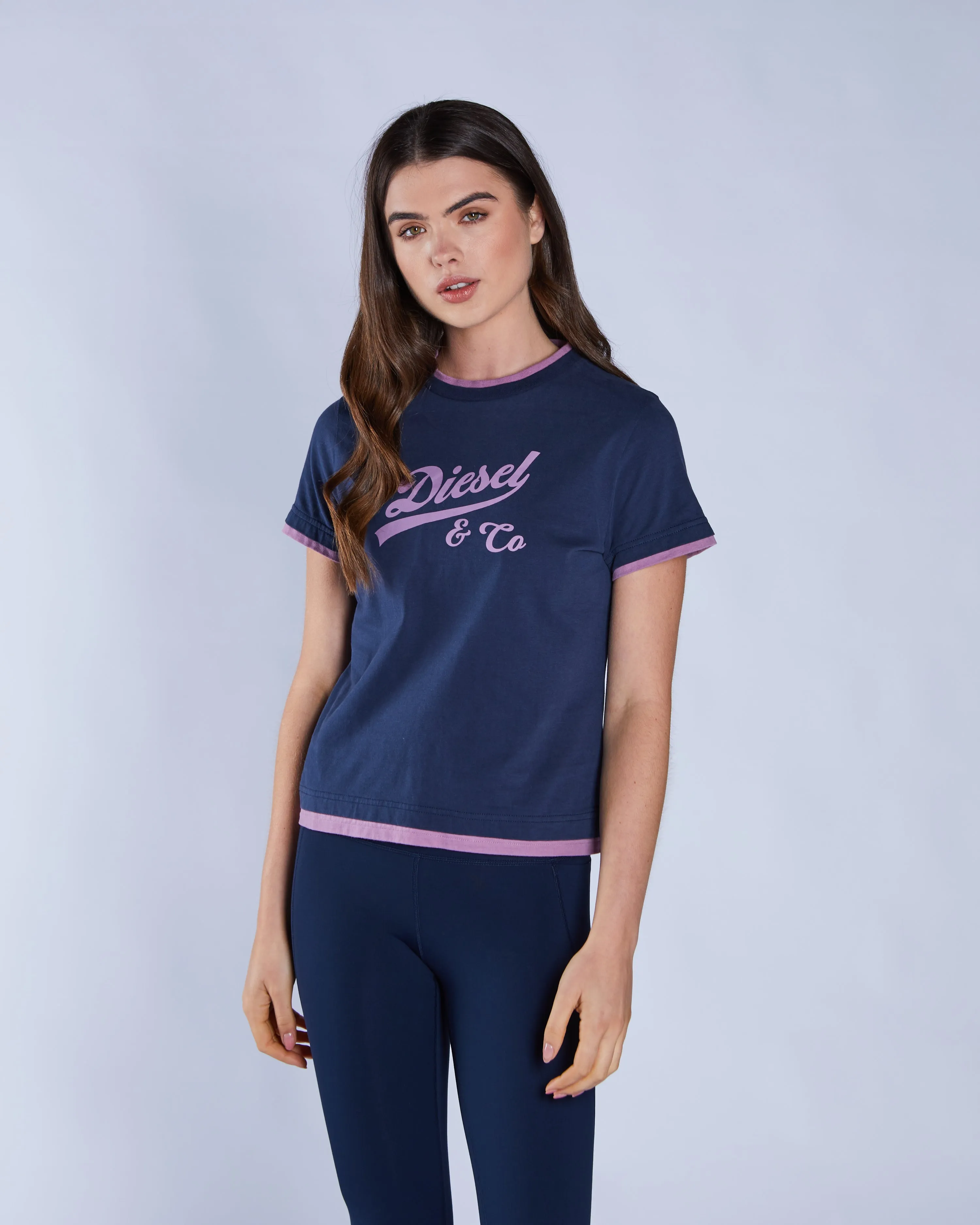 Cool Design Arlette Tee Navy Blossom