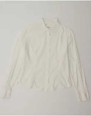 GAS Womens Shirt Medium White Compact Fold Design