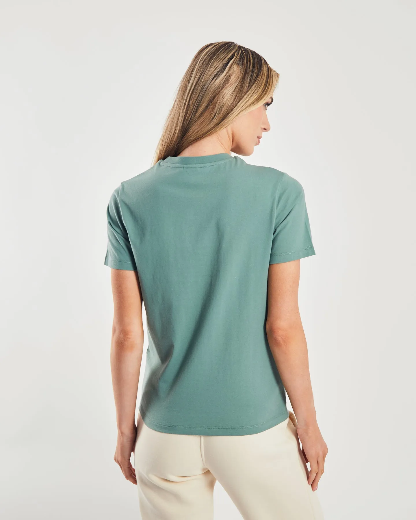 Light and Soft Kids clothing Rene Tee Green Trail