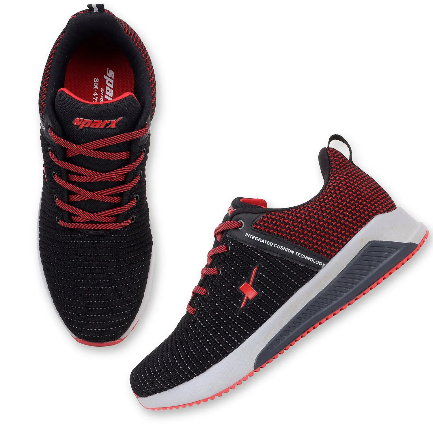 SPARX Running Shoes for Men SM 472 fast runners 3D Heel Clutch System