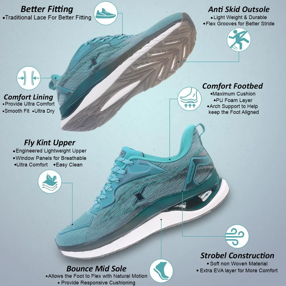 SPARX Running Shoes for Men SM 954 Shock Absorbing Heel Dynamic Fit