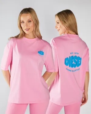 Marieke Tee Polly Pink Cozy And Warm Comfortable Piece