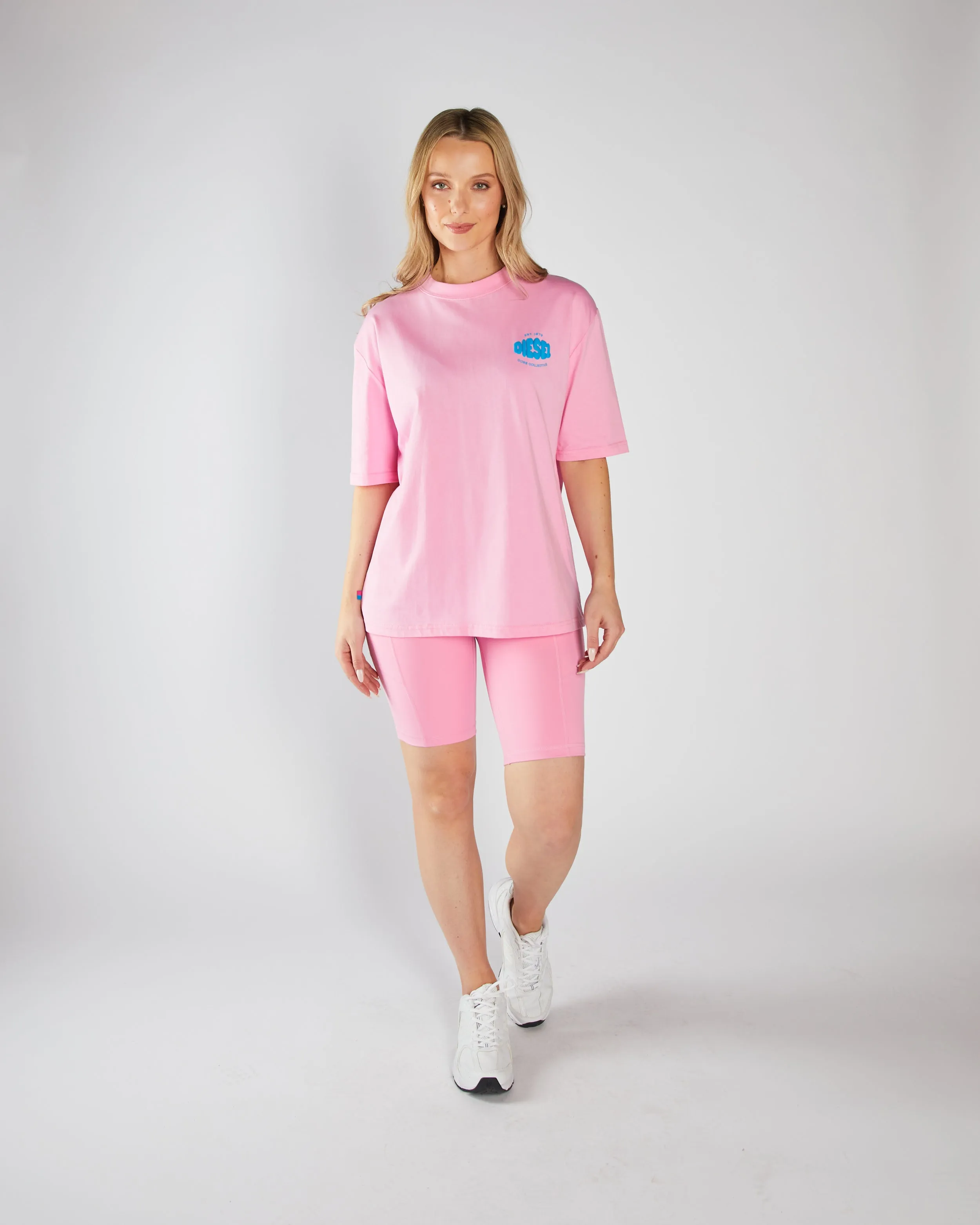 Marieke Tee Polly Pink Practical Comfort