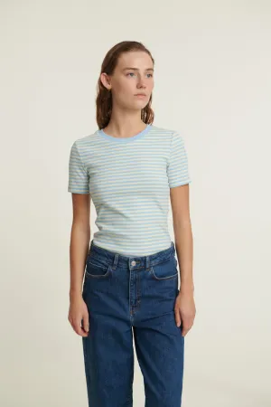 Ludmilla O-Neck - Dutch canal / vanilla custard Light Fit Wear Temperature Regulating