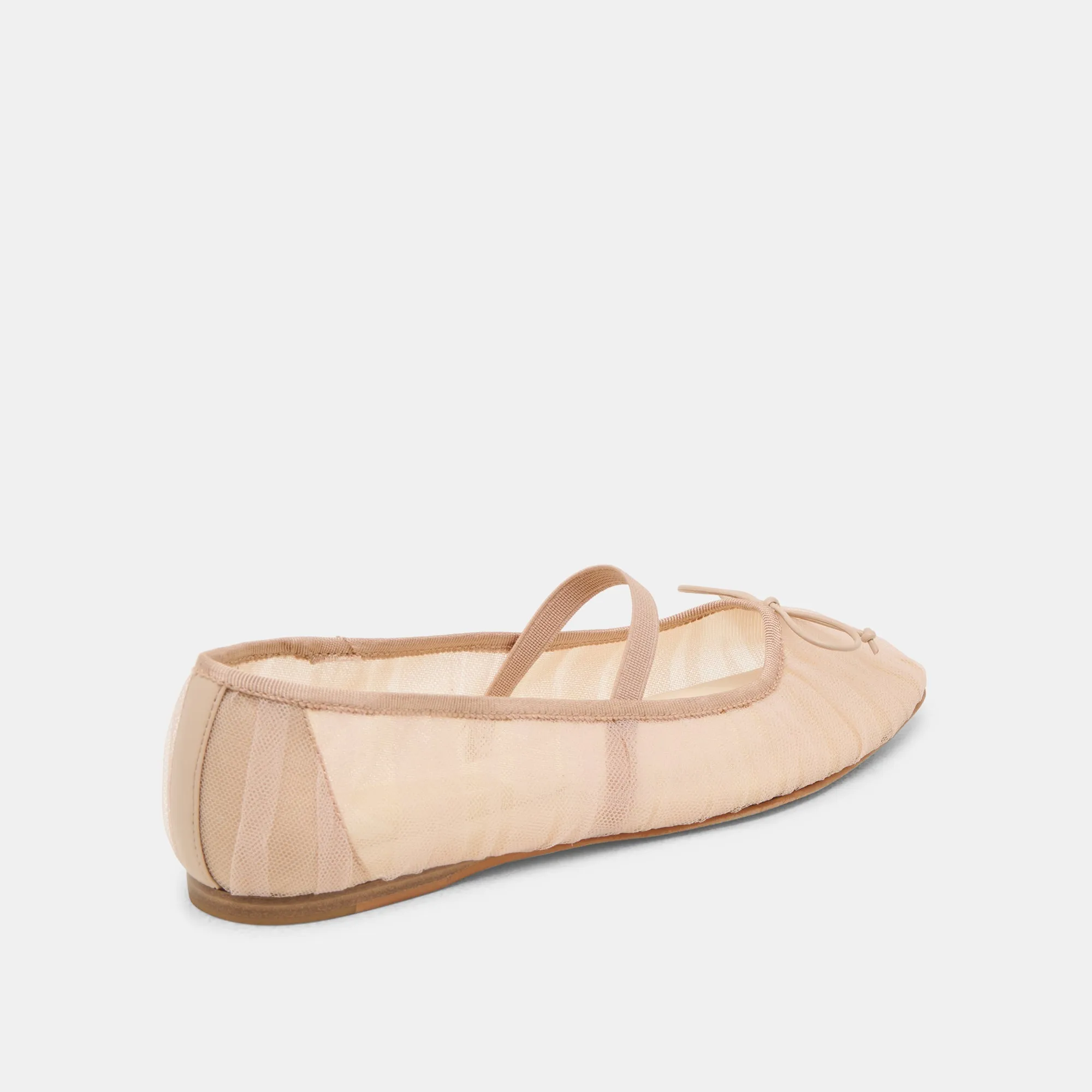 Happy Mood Comfortable Step RAEVEN BALLET FLATS PRALINE TULLE