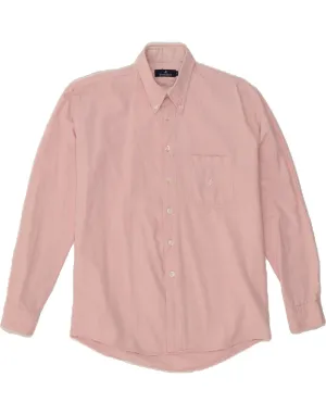 BROOKSFIELD Womens Shirt US 10 Large Pink Cotton gender-neutral Comfortable fit
