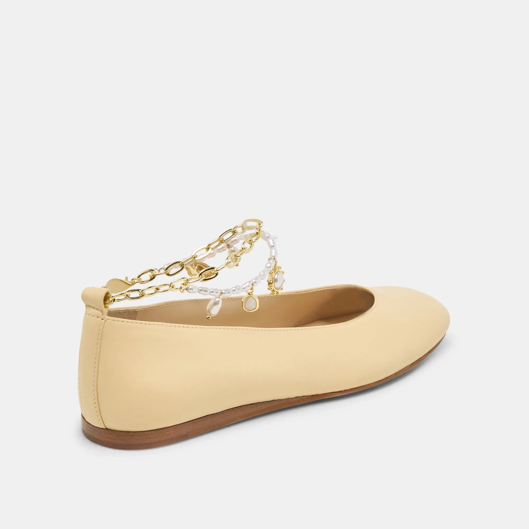 Arch Fit Morning Glow BAIDEN BALLET FLATS WARM NATURAL LEATHER