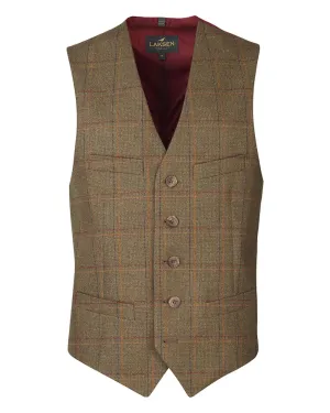 Laksen Woolston Tweed Colonial Dress Vest Snag Resistant Texture