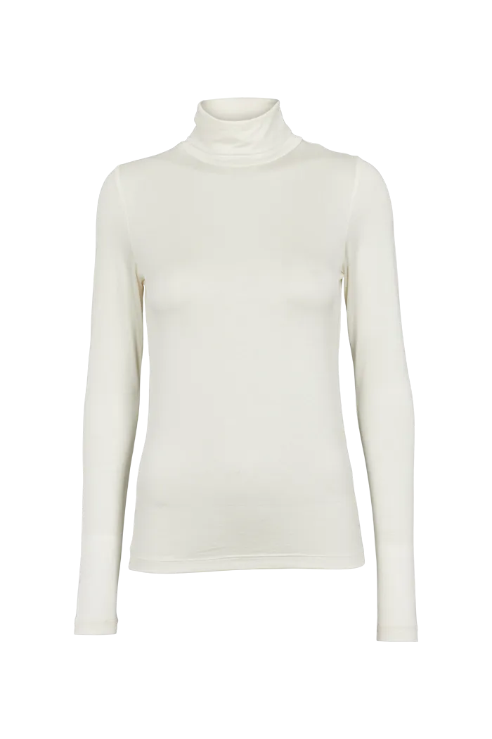 Fresh Comfort Style Joline T-Neck - Off White