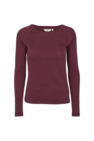 Arense LS Tee - Port Royale Stylish piece Striped modernity