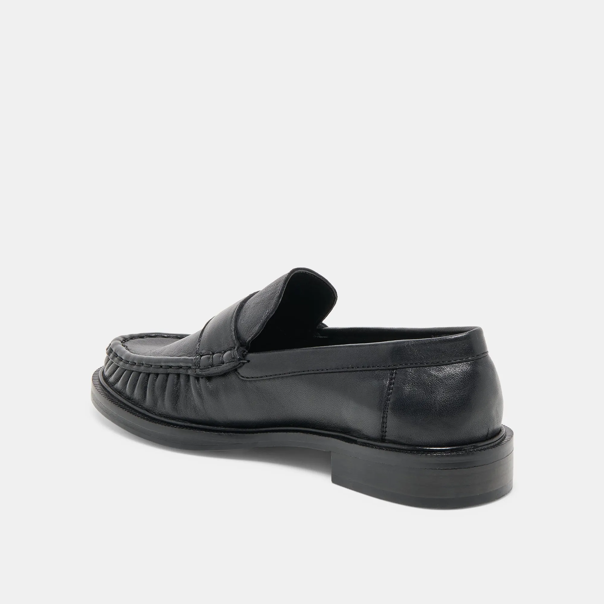 BODI LOAFERS BLACK LEATHER Study Step Quiet Lane