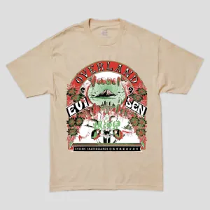 Evisen Overland T-Shirt -  Sand Anti Bacterial Treatment Classic Comfort